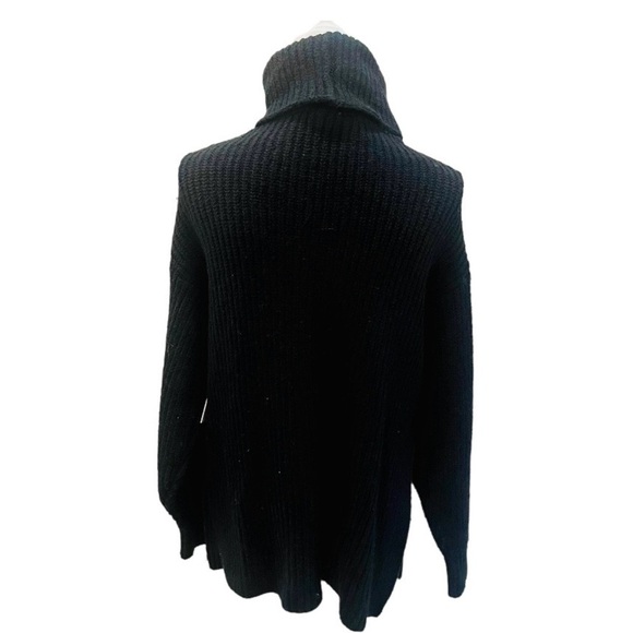 For the Republic Black Oversized Turtleneck Sweater XS NWT NEW! - Picture 2 of 9